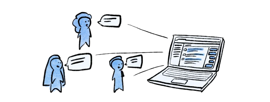 Illustration of collaborative research
