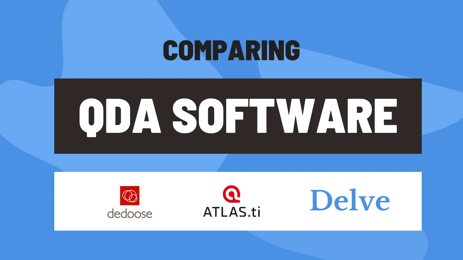 Delve qualitative data analysis software comparison