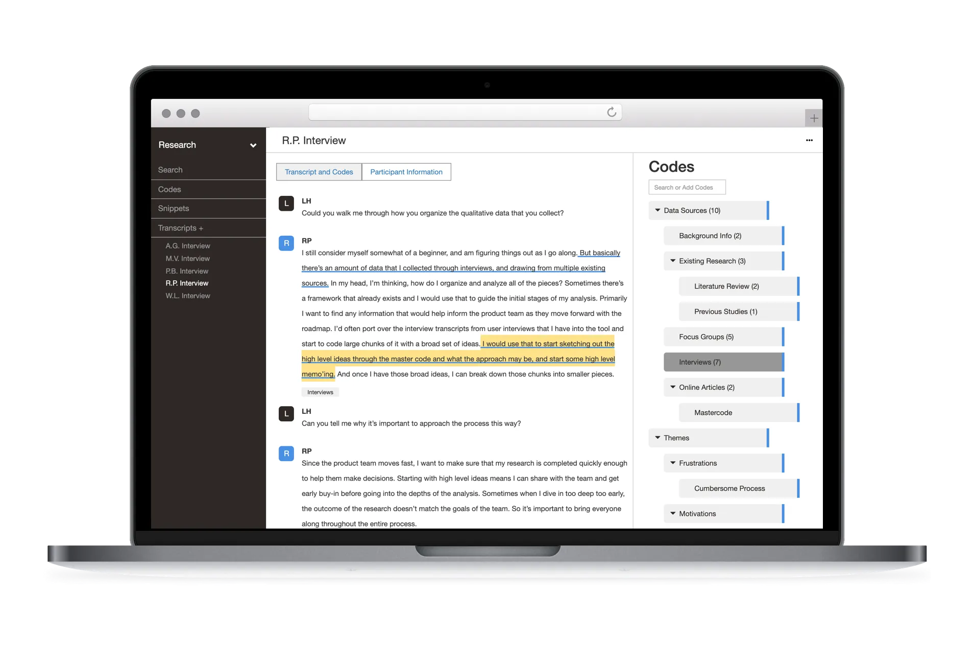 Delve qualitative analysis tool — an easy to learn alternative to NVivo