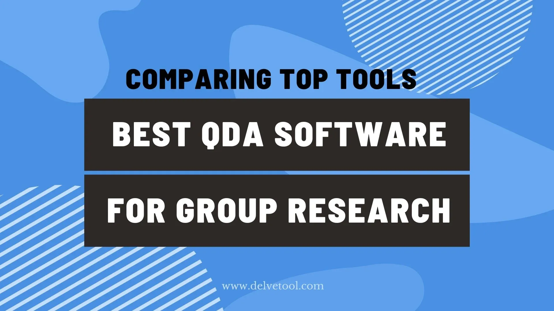 Comparing the best QDA software for collaborative qualitative research
