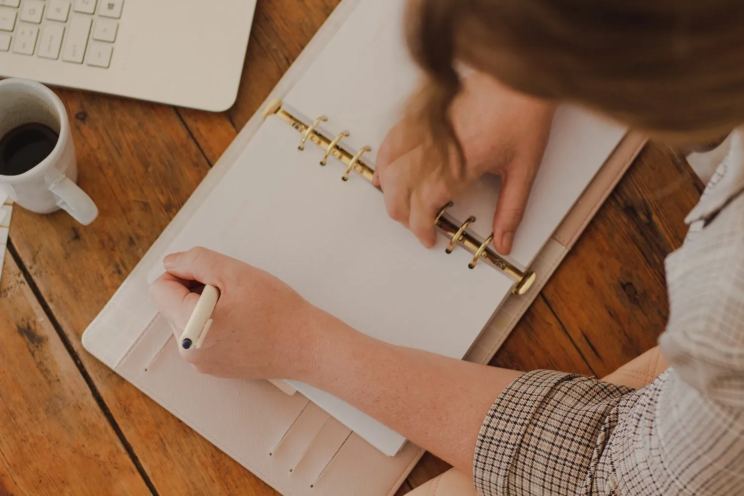 Researcher writing analytical memos