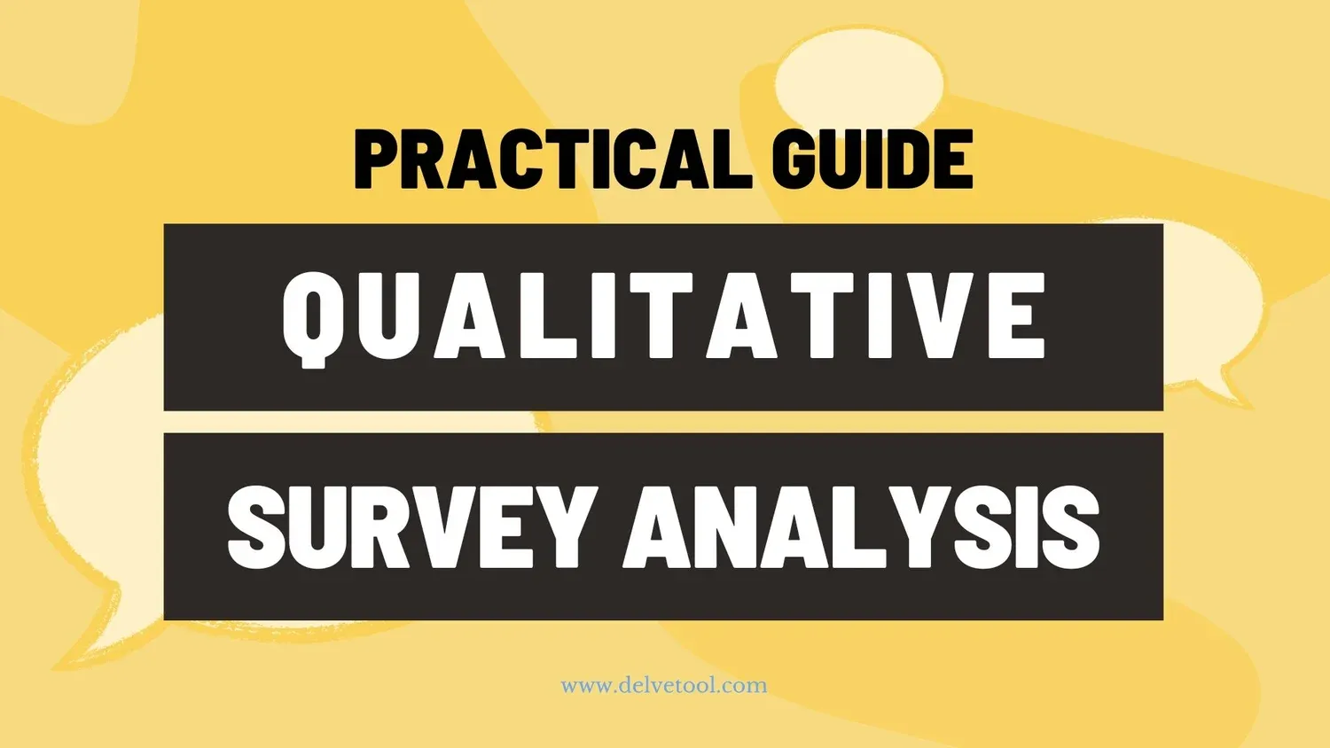 Qualitative survey analysis — A practical guide