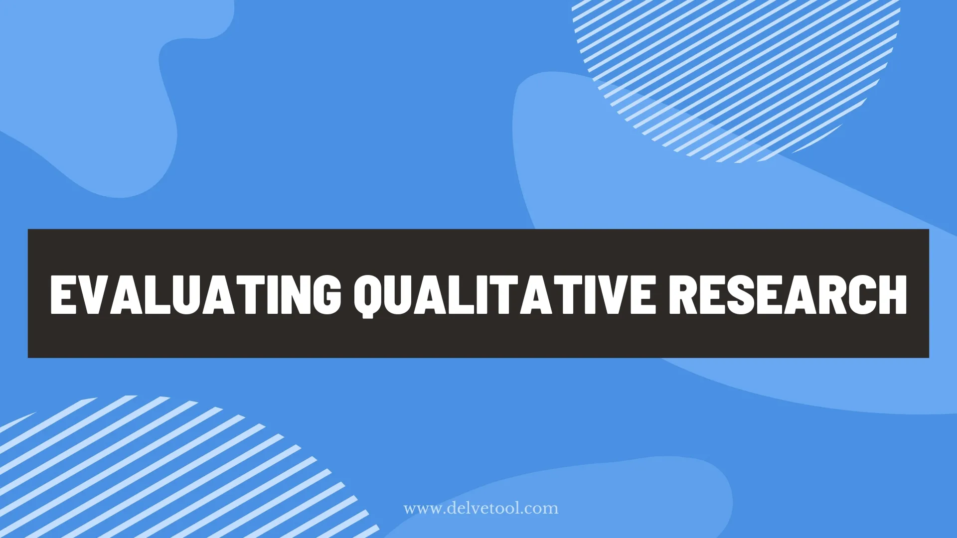 Evaluating qualitative research: Which quality criteria apply to your study