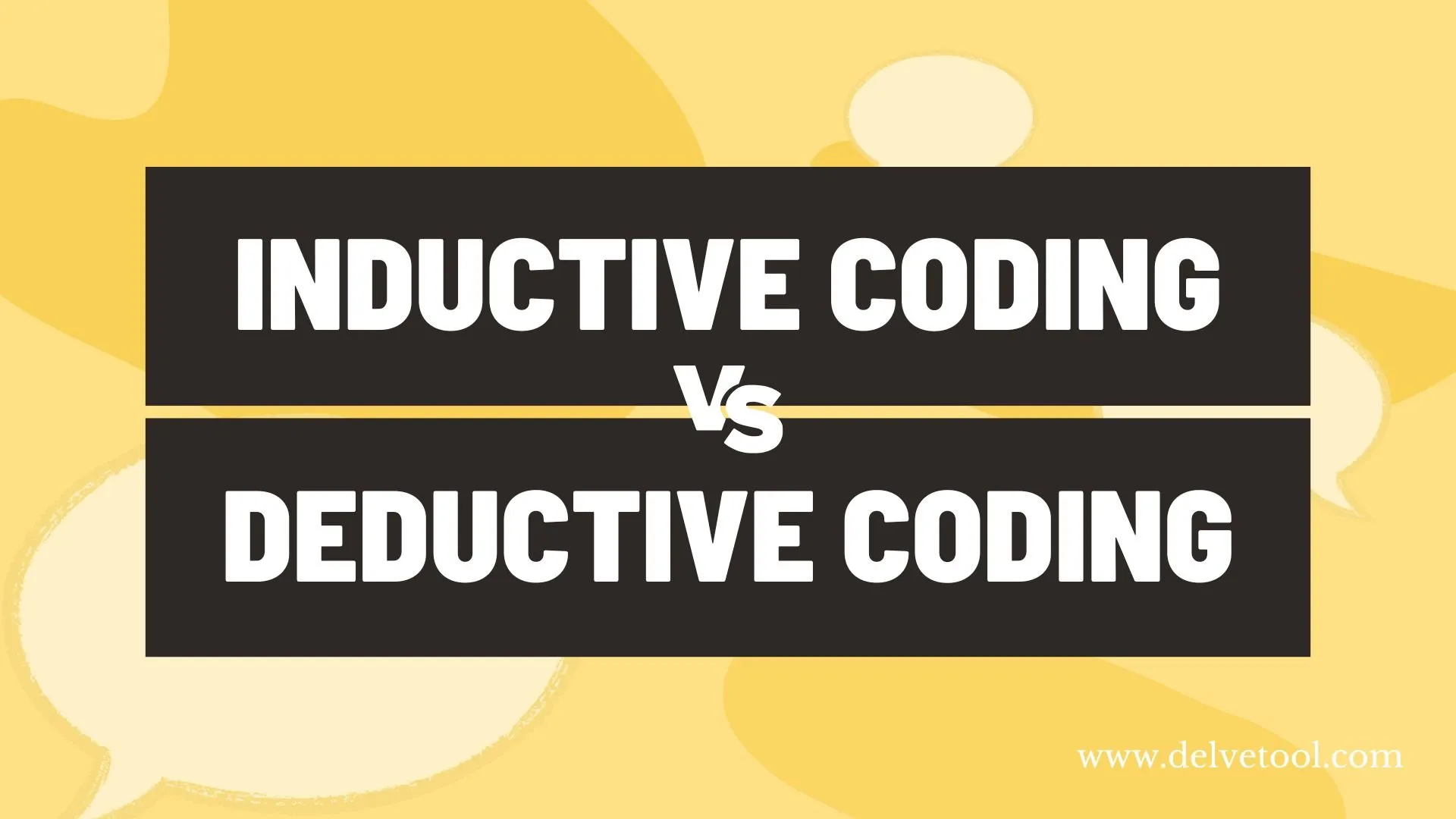 Inductive coding and deductive coding in qualitative research