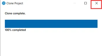 NVivo project clone and sync diagram